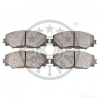 Тормозные колодки дисковые, комплект OPTIMAL 12310 4031185241717 1272002 ZBC7S 5J - Изображение 2