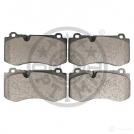 Тормозные колодки дисковые, комплект OPTIMAL BP-12321 1424925191 2396 0 UYLB333 - Изображение 2