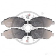 Тормозные колодки дисковые, комплект OPTIMAL 12227 Fiat Panda (169) 2 Хэтчбек 1.3 D Multijet 4x4 70 л.с. 2004 – 2025 2GYYH 2 4072