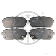 Тормозные колодки дисковые, комплект OPTIMAL 4031185370912 143K 4Q1 1272173 12482 - Изображение 1