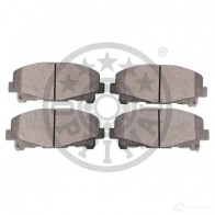 Тормозные колодки дисковые, комплект OPTIMAL 1424925234 BP-12367 GJO 9TCK 4058787127041 - Изображение 2