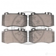 Тормозные колодки дисковые, комплект OPTIMAL BP-12743 23745 1424925605 2327 1 - Изображение 2
