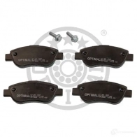 Тормозные колодки дисковые, комплект OPTIMAL 243 93 2QSXY BP-12437 Fiat Albea