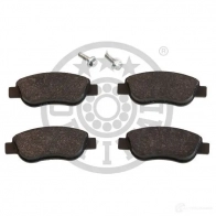 Тормозные колодки дисковые, комплект OPTIMAL 243 93 2QSXY BP-12437 1424925303 - Изображение 2