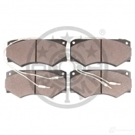 Тормозные колодки дисковые, комплект OPTIMAL 1274061 9523 2 0465 88W55N - Изображение 2