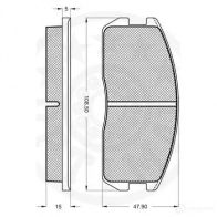 Тормозные колодки дисковые, комплект OPTIMAL 9361 7Z7XR9 1273840 211 26 - Изображение 2