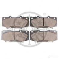 Тормозные колодки дисковые, комплект OPTIMAL 2520 9 1424925467 BP-12602 25210 - Изображение 2
