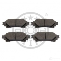 Тормозные колодки дисковые, комплект OPTIMAL 249 18 QN04I BP-12729 1424925591 - Изображение 2