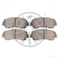 Тормозные колодки дисковые, комплект OPTIMAL 12644 1272333 2206 5 JRMR4W - Изображение 2