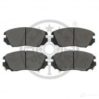 Тормозные колодки дисковые, комплект OPTIMAL 36GEP 1424925276 BP-12409 244 15 - Изображение 2