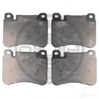 Тормозные колодки дисковые, комплект OPTIMAL 23 945 Mercedes C-Class (S203) 2 Универсал 1.8 C 180 Kompressor (2046) 143 л.с. 2002 – 2007 BP-12318 LZ0AK