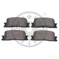 Тормозные колодки дисковые, комплект OPTIMAL 4058787127492 BP-12412 NQCF8 S 1424925279 - Изображение 2
