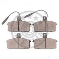 Тормозные колодки дисковые, комплект OPTIMAL BP-12041 6CKJ 85A 1424546654 4058787124491 - Изображение 2