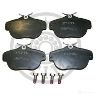 Тормозные колодки дисковые, комплект OPTIMAL PU281 12317 Citroen C6 1 (TD, PF3) 2005 – 2012 244 62