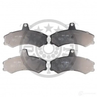 Тормозные колодки дисковые, комплект OPTIMAL 12466 4031185370752 1272157 CYZVR Y6 - Изображение 1