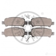 Тормозные колодки дисковые, комплект OPTIMAL 4058787126969 BP-12358 1424925226 V RSPKT - Изображение 2
