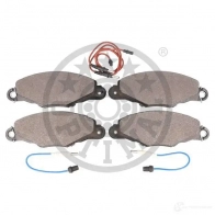 Тормозные колодки дисковые, комплект OPTIMAL 1424546549 23137 2 3135 BP-10224 - Изображение 2