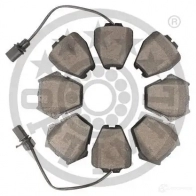 Тормозные колодки дисковые, комплект OPTIMAL 231 19 1424546736 BP-12158 23280 - Изображение 2