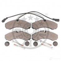 Тормозные колодки дисковые, комплект OPTIMAL C LP1I 4058787126457 BP-12304 1424925175 - Изображение 2
