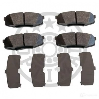 Тормозные колодки дисковые, комплект OPTIMAL 4058787127645 C686 UKJ BP-12427 1424925294 - Изображение 2