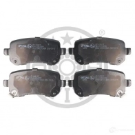 Тормозные колодки дисковые, комплект OPTIMAL 9W MOLTB 4058787129069 BP-12570 Dodge Grand Caravan