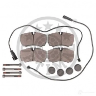 Тормозные колодки дисковые, комплект OPTIMAL 4058787127553 1424925285 F UWYZML BP-12418 - Изображение 2