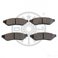 Тормозные колодки, комплект OPTIMAL 12435 1272126 Y8G6NS K 4031185330497 - Изображение 2