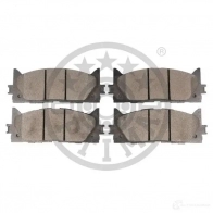 Тормозные колодки дисковые, комплект OPTIMAL 1424925185 OBN1A6 Y 4058787126556 BP-12314 - Изображение 2