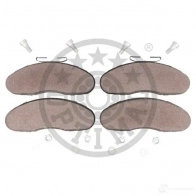 Тормозные колодки дисковые, комплект OPTIMAL 4058787124330 G V19ER6 1424546638 BP-12006 - Изображение 2