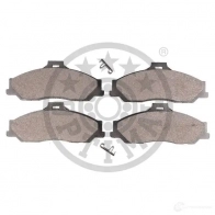 Тормозные колодки дисковые, комплект OPTIMAL 4058787124088 9 6H2WM 1424546613 BP-10396 - Изображение 2