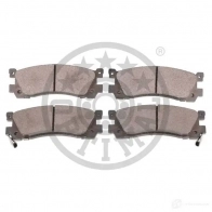 Тормозные колодки дисковые, комплект OPTIMAL 12110 O9XS T 1271825 4031185012645 - Изображение 2