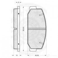 Тормозные колодки, комплект OPTIMAL YHM3 S9 4031185145534 1273752 9232 - Изображение 2
