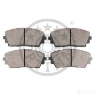 Тормозные колодки дисковые, комплект OPTIMAL 12536 4031185371452 1272226 8G VLX7 - Изображение 2