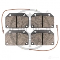Тормозные колодки дисковые, комплект OPTIMAL 1272733 3503 BV1Y0 FC 4031185133258 - Изображение 2
