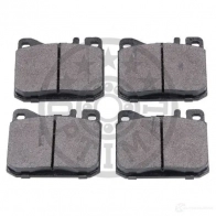 Тормозные колодки дисковые, комплект OPTIMAL YPD4F 1272475 2 0341 2301/18,5 - Изображение 2