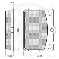 Тормозные колодки, комплект OPTIMAL D8CTQ 7 1273784 4031185145664 9281 - Изображение 2