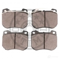 Тормозные колодки дисковые, комплект OPTIMAL GK1 TP4 4058787119428 1424545918 BP-02101 - Изображение 2