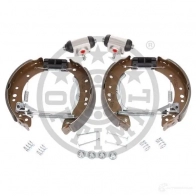 Барабанные тормозные колодки, комплект OPTIMAL 4031185300766 B 6QOY4I bk5440 1284000