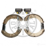 Барабанные тормозные колодки, комплект OPTIMAL 1283961 4N8 A2 4031185299923 bk5365