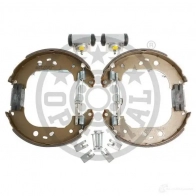 Барабанные тормозные колодки, комплект OPTIMAL 1283982 4031185300247 9 F65CK1 bk5393