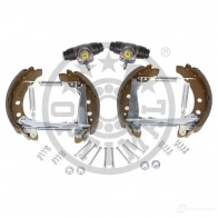 Барабанные тормозные колодки, комплект OPTIMAL 1283748 UMZ7 U bk4999 4031185198585 - Изображение 2
