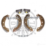 Барабанные тормозные колодки, комплект OPTIMAL QB J82F 1283828 4031185297684 bk5148