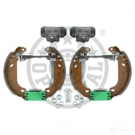 Барабанные тормозные колодки, комплект OPTIMAL 4031185297806 1283836 bk5159 HN UDW5 - Изображение 2