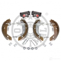 Барабанные тормозные колодки, комплект OPTIMAL 1283777 4031185296847 bk5054 IU0LPP T