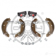 Барабанные тормозные колодки, комплект OPTIMAL 1283777 4031185296847 bk5054 IU0LPP T - Изображение 2