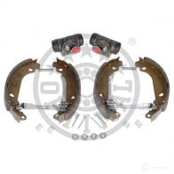 Барабанные тормозные колодки, комплект OPTIMAL 1283780 4031185296878 bk5057 KH1J P - Изображение 2
