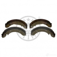 Барабанные тормозные колодки, комплект OPTIMAL 1214609847 bb0550 VNX JX82 4031185102612