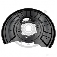 Кожух, щиток тормозного диска OPTIMAL Mercedes C-Class (W204) 3 2007 – 2014 0NRE HZO BSP-4013R