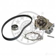 Комплект ремня ГРМ с помпой OPTIMAL SK-1081AQ1 AQ-1574 0-N8 63 1296001 - Изображение 2