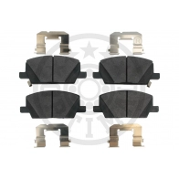 Тормозные колодки дисковые, комплект OPTIMAL 1439898132 BP-12813 9TZ N5 - Изображение 2